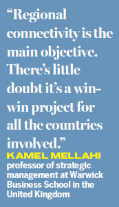 regional connectivity is the main objective kamel mellahi a professor