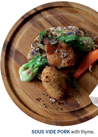 A Chinese take on Western cuisine