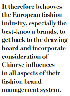 Chinese have designs on fashion world
