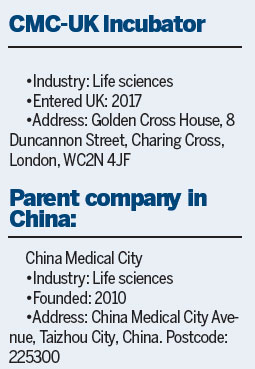 China Medical City incubator attracts UK interest