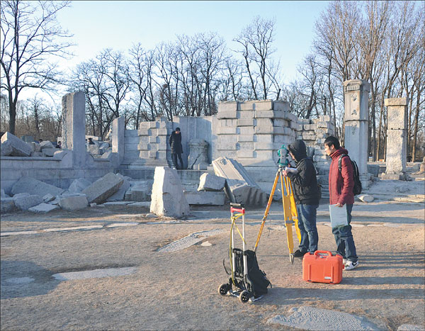 Historic palace virtually rebuilt
