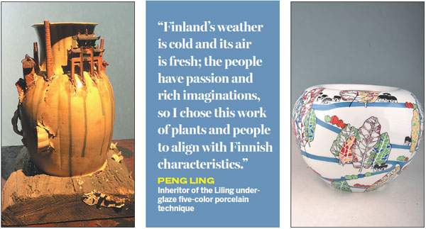Liling ceramics symbolize beauty, value of peace