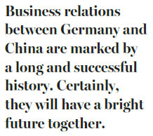 A bright future awaits Sino-German ties