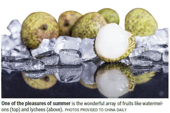 Sweet fruits of summer