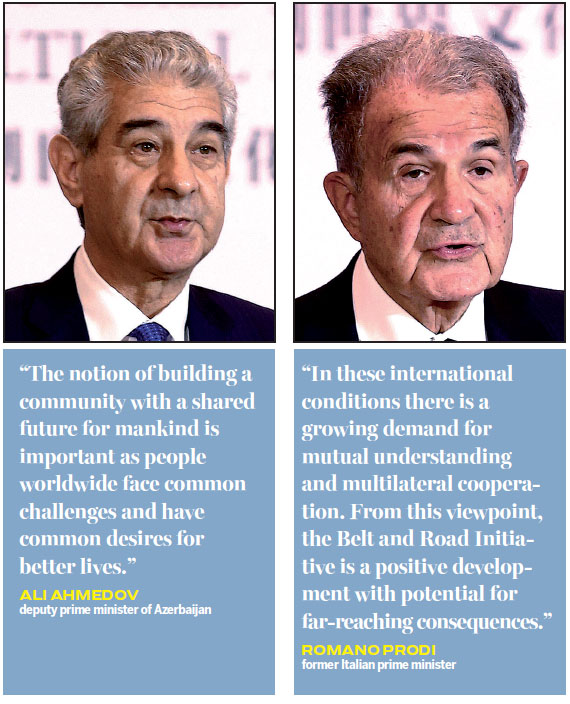 Notable figures address global challenges