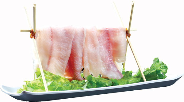 Ferocious fish delicious dish