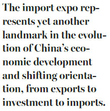 Import expo marks new economic era