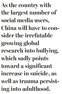 Cyberbullying issue complex but not unsolvable