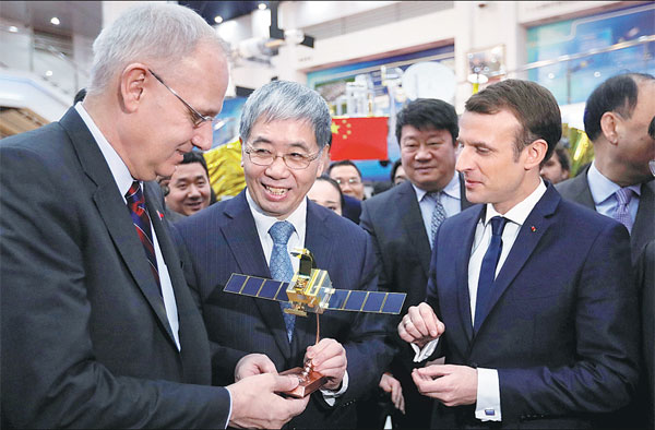 Xi, Macron salute ocean-observing satellite launch