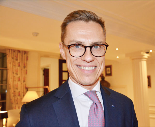 Candidate for EU president touts free trade