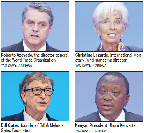 Xi says greater openness is key to future