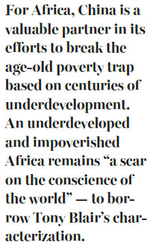 China is lifting Africa the right way