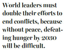 China takes the world stage in fighting hunger