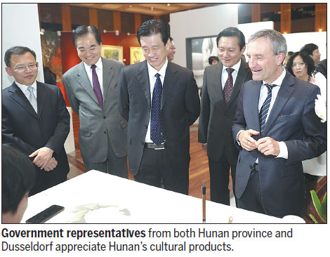 Hunan promotes culture in Dusseldorf, Germany
