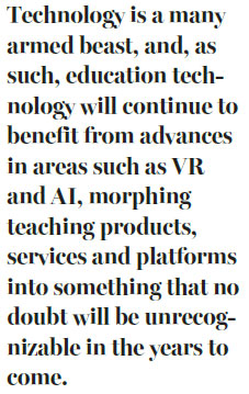 Education technology fueled by quest for learning