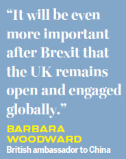 British business booming in China