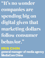 Brands blaze digital ad trail