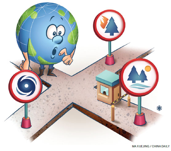 World at a climate-action crossroads