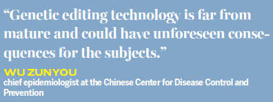 Uproar ensues on gene-editing of babies