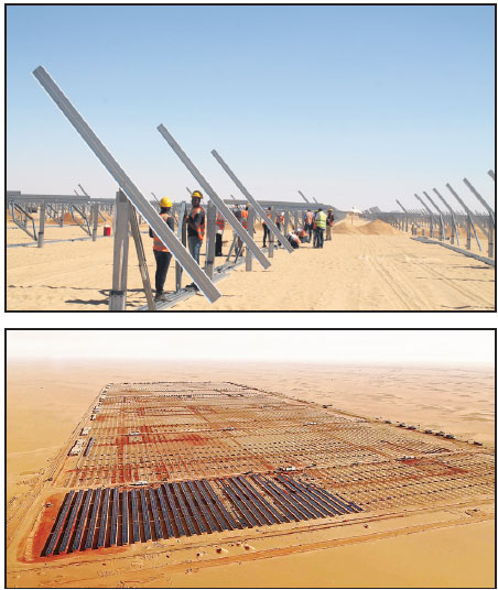 China takes lead in solar support