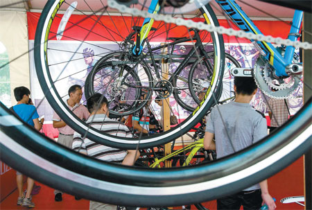Bicycle makers keep healthy pace