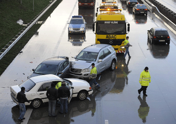 Over 50 vehicles crash in row in Germany