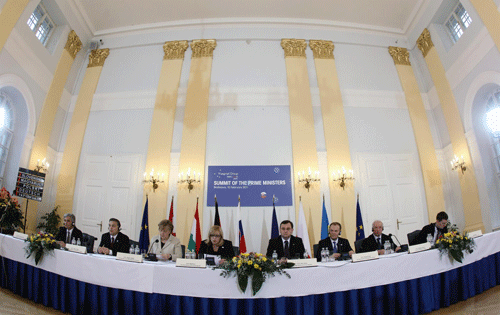 summit of the Prime Ministers of the Visegrad Group V4 and Germany, Austria and Ulkraine