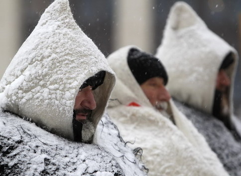 Moscow in white