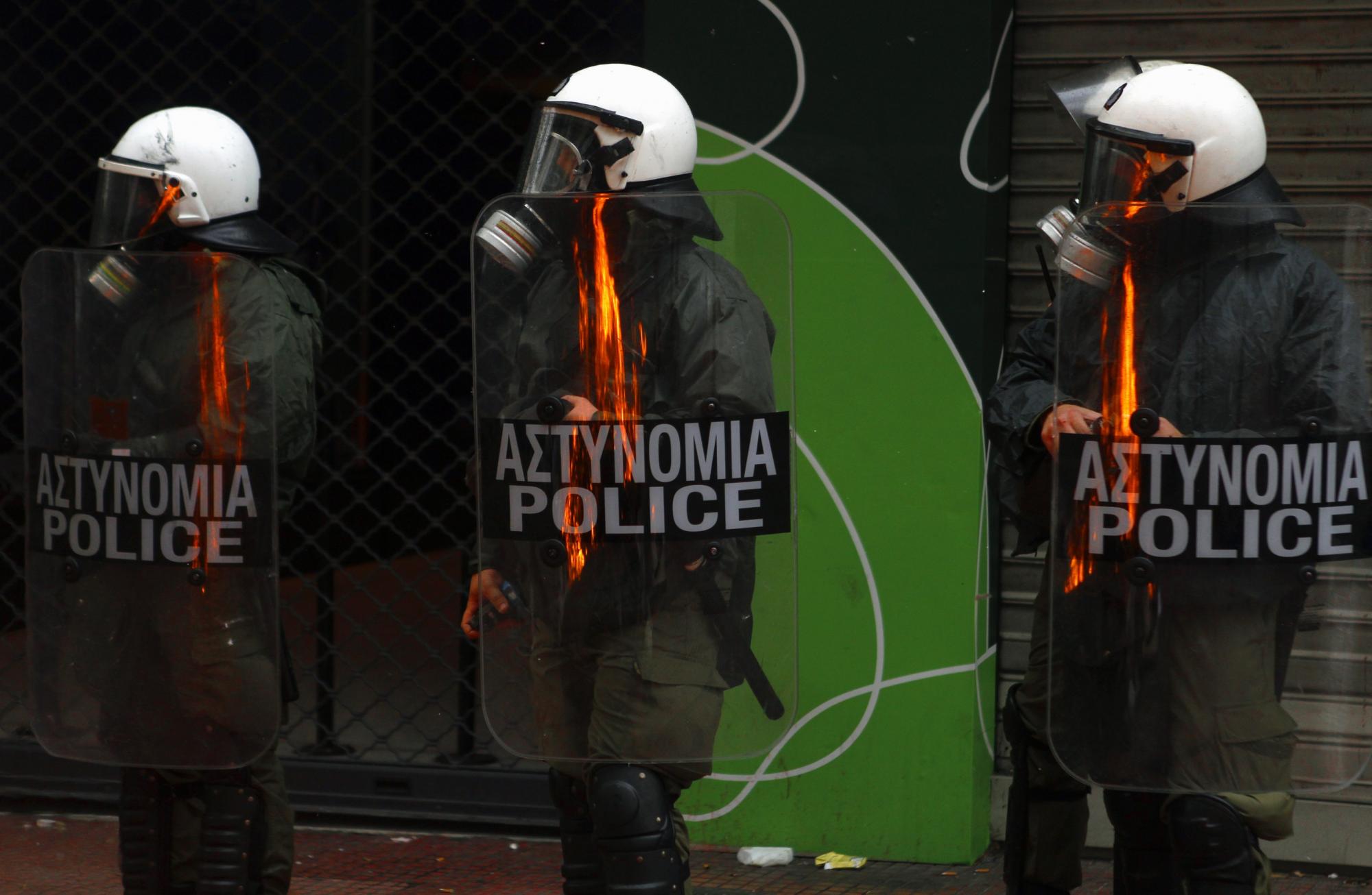 Greek protests against austerity measures escalate