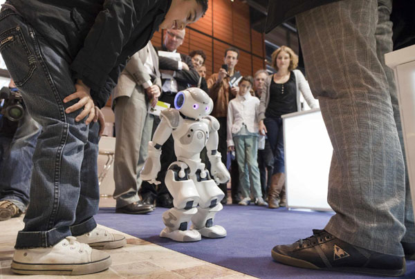 Robot expo held in France