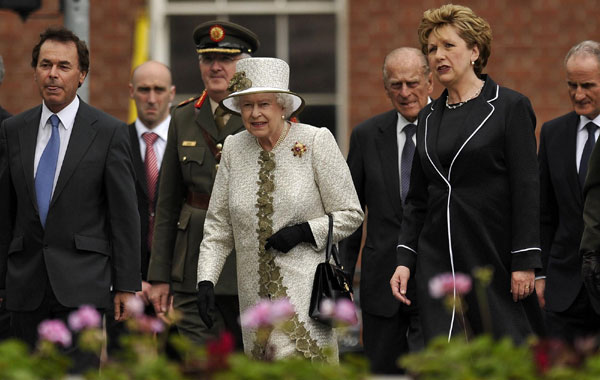 British queen begins historic visit to Ireland