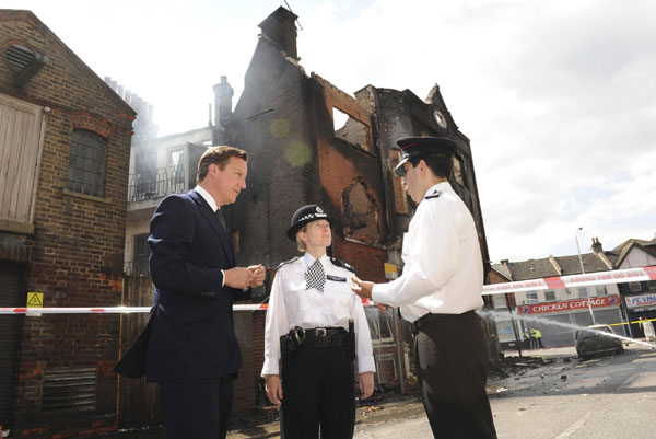 London scarred after riots