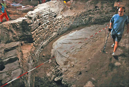 Roman ruins unearthed