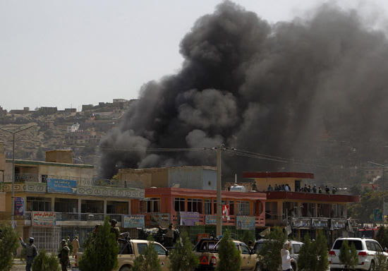 10 dead in Taliban assault on British Council in Kabul