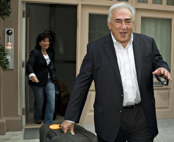 DSK comes home to uneasy silence from party allies