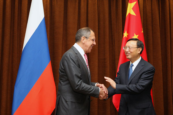 China, Russia to boost relations
