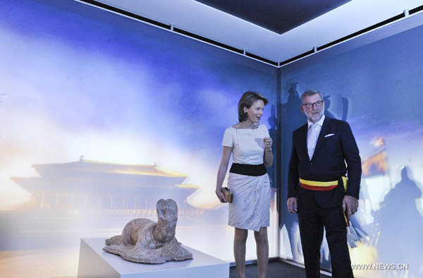 Belgian princess attends exhibition of treasures from Tang Dynasty