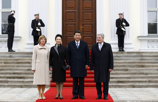 Chinese president arrives in Berlin for Germany visit