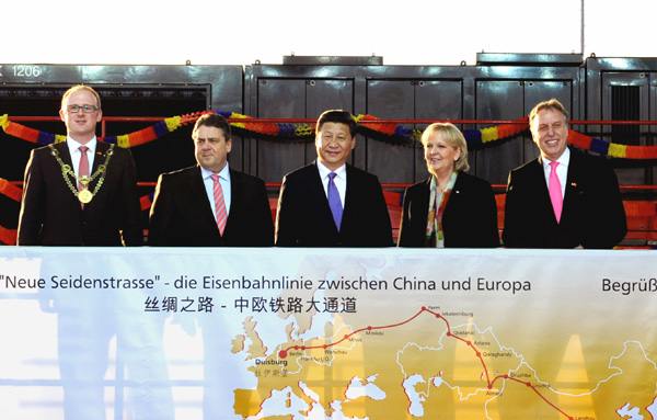 President Xi calls on China, Germany to build Silk Road economic belt