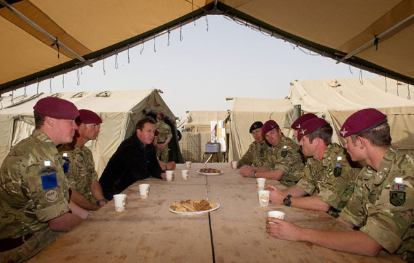 British PM eyes 2011 Afghan pullback