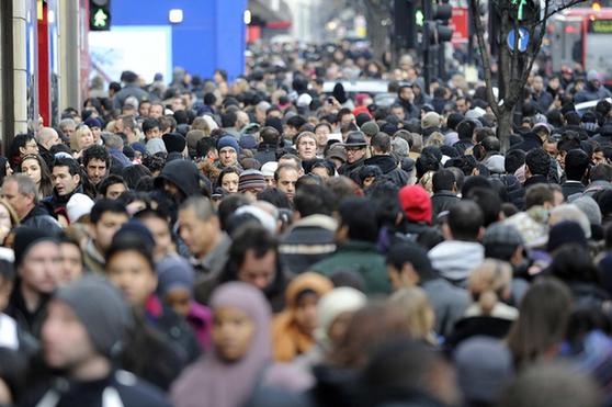 Boxing day sales in London