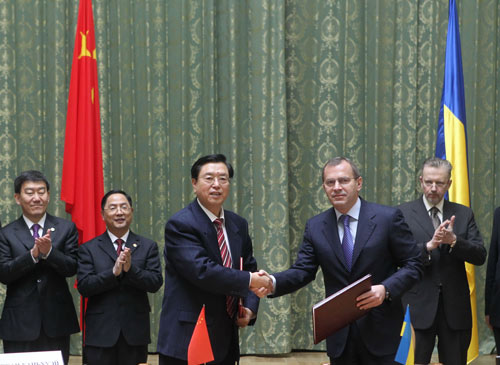 China, Ukraine vow to strengthen cooperation