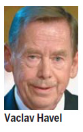 Former Czech president Havel dies at 75