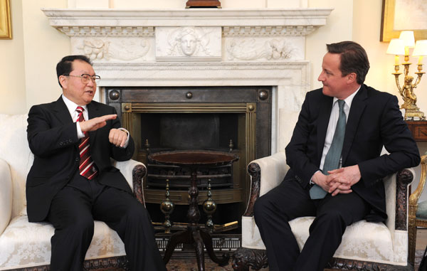Li affirms Sino-British ties