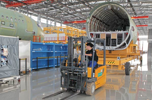Airbus' Tianjin assembly line ready for foreign customers