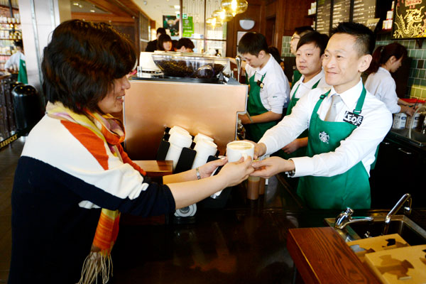 Starbucks upbeat about China