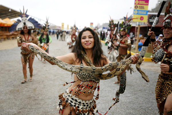 Mistura gastronomic fair in Lima