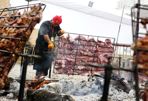 Mistura gastronomic fair in Lima