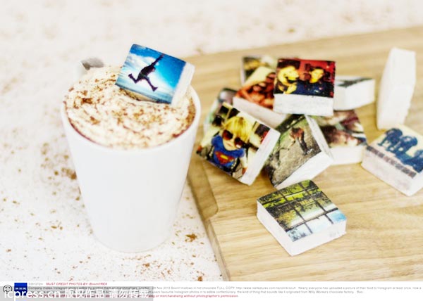 Edible Instagram marshmallows