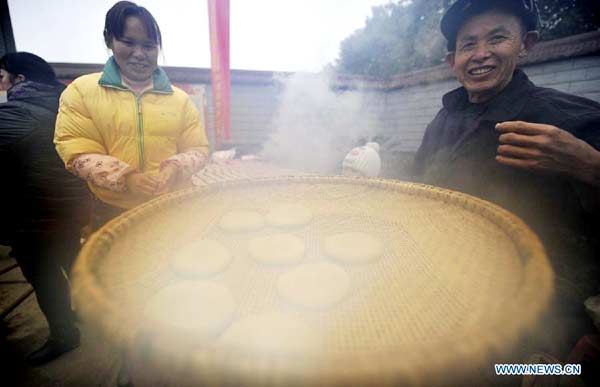 Traditional 'Ciba' for Spring Festival